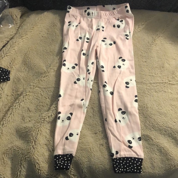 🎉4 for $20 The Children’s Place Pink Panda Pajama Set, size 5 - Picture 4 of 6